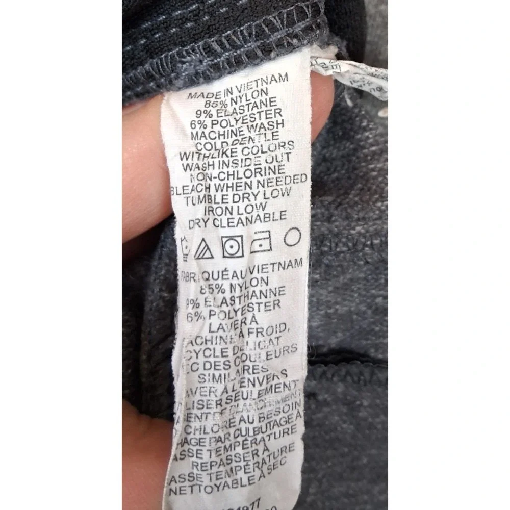 Eddie Bauer Womens Pants‎ 12 Gray Nylon Fleece Lined Outdoor Gorp Hiking Camping